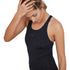 Speedo Boomstar Allover Muscleback Swimsuit Black/Grey Neckline