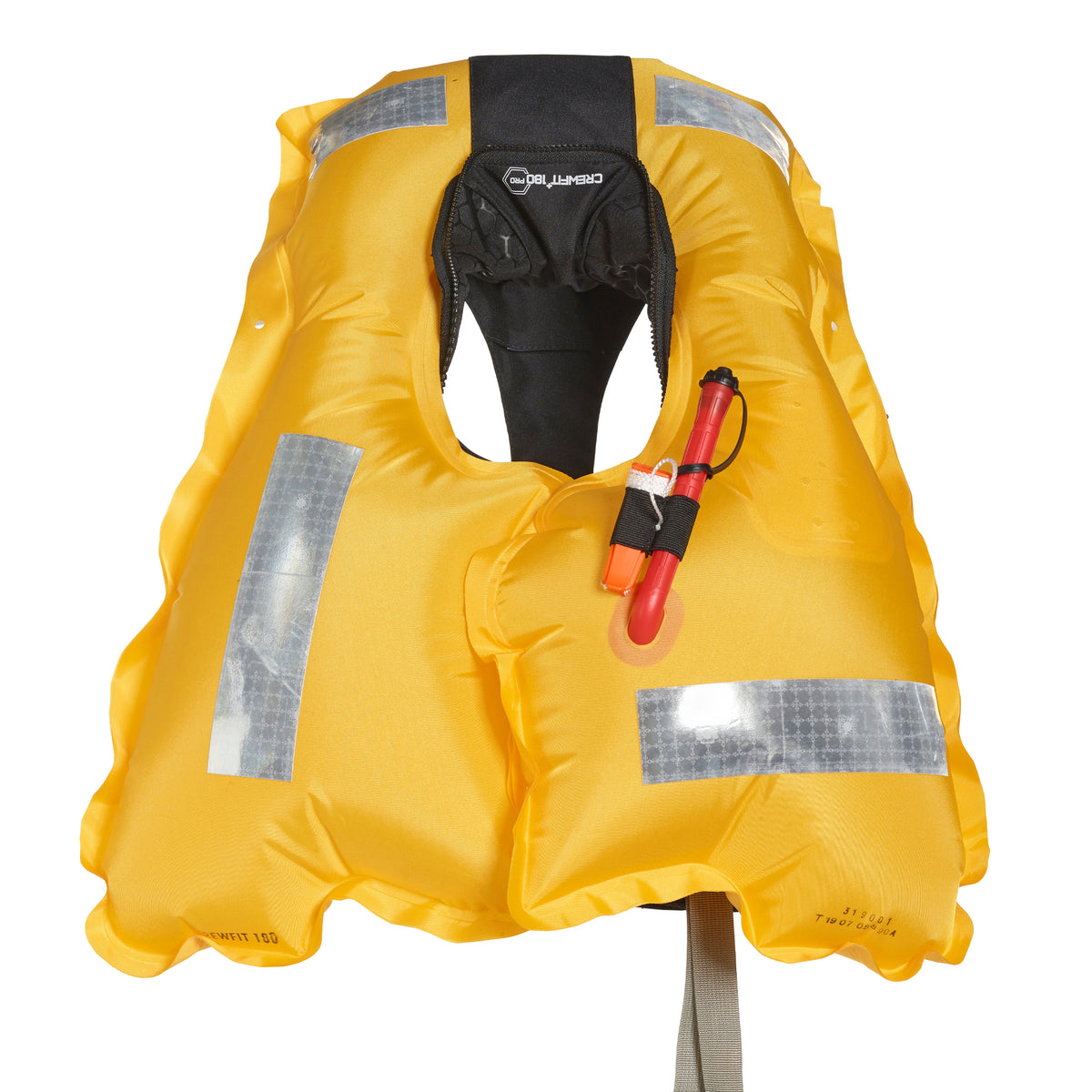 Crewsaver Crewfit+ 180N Pro Lifejacket Auto Harness with Hood & Light | Inflated