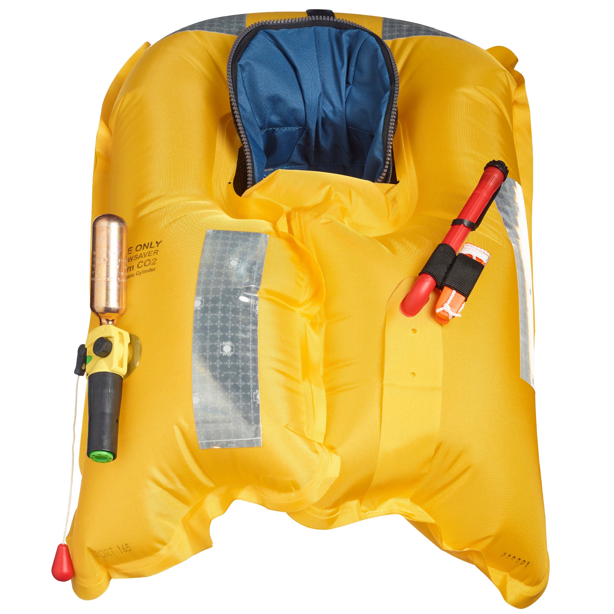 Crewsaver Crewfit 165N Sport Lifejacket Inflated - Inside