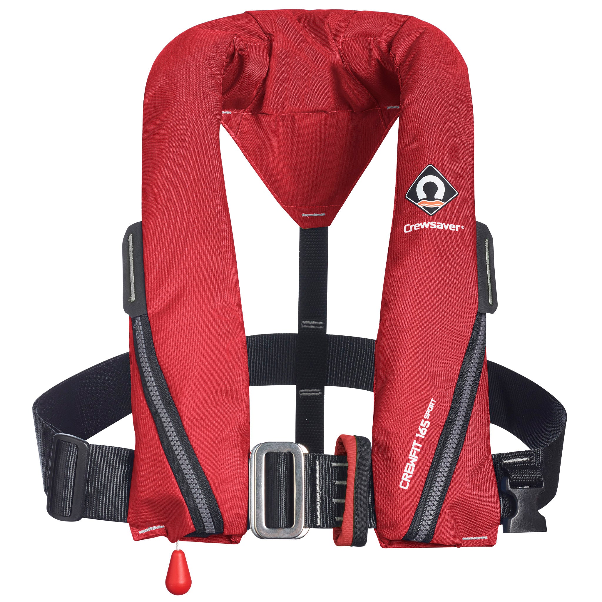 Crewsaver Crewfit 165N Sport Lifejacket Auto Inflation inc Harness - Red