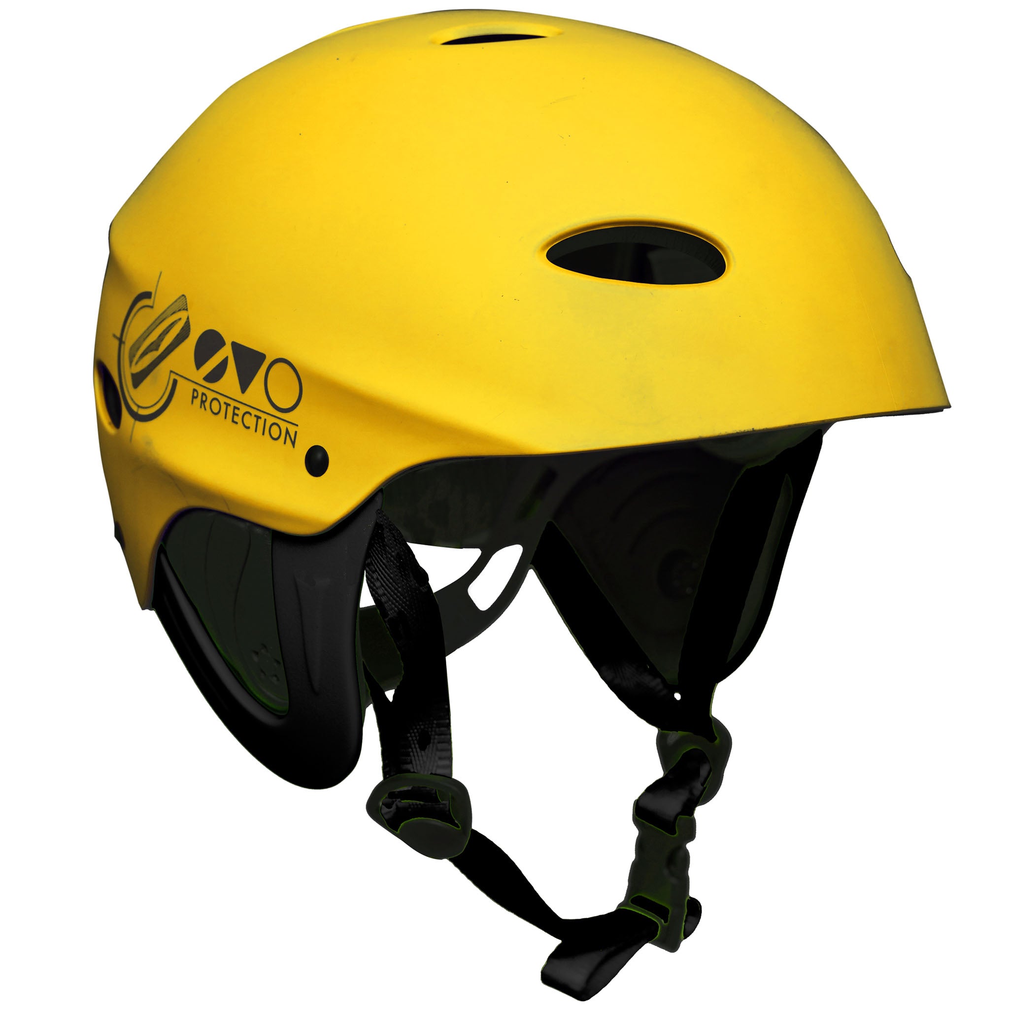 Junior Gul Evo Paddling Helmet | Yellow front