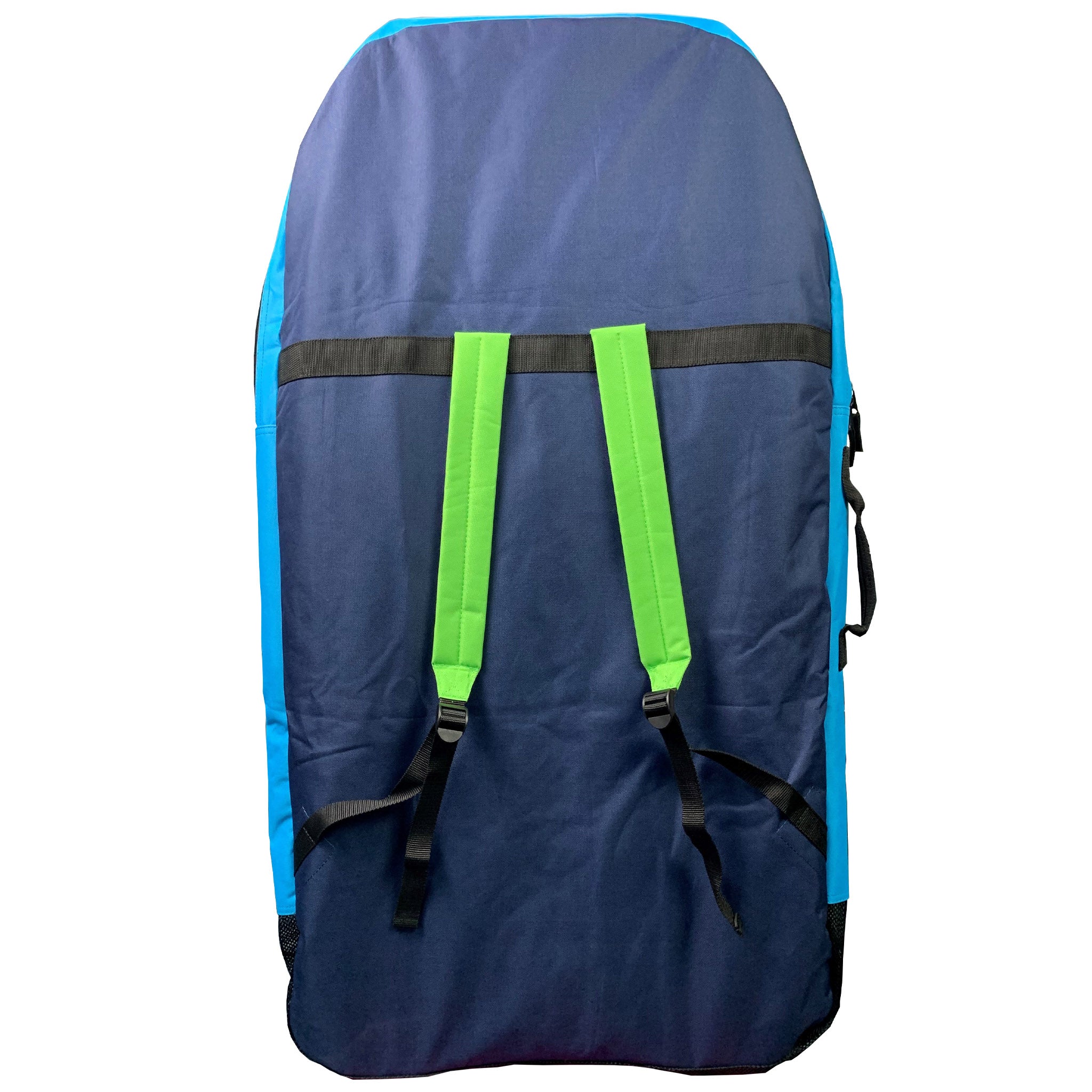  Bodyboard Bag Double | Navy/Cyan/Lime Back