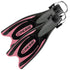 Cressi Frog Plus Diving and Snorkelling Fins | Black/Pink