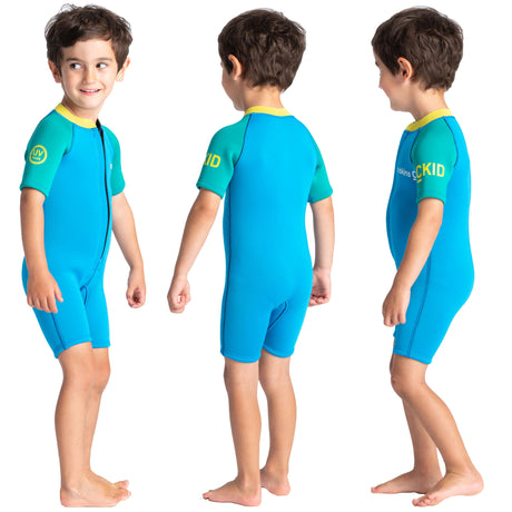 C-Skins Baby C-KID Shorty Wetsuit | Blue Sides