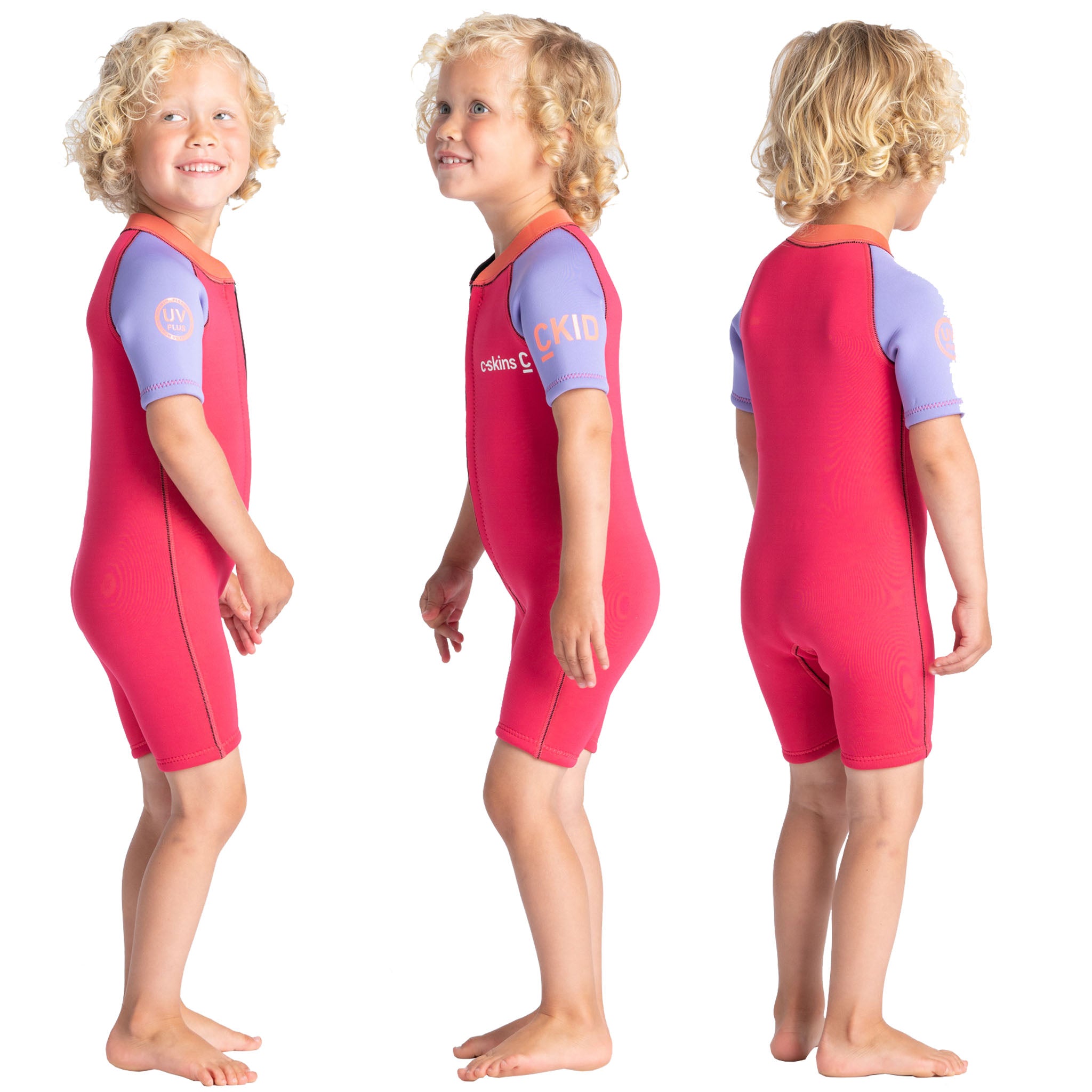 C-Skins Baby C-KID Shorty Wetsuit | Coral Sides