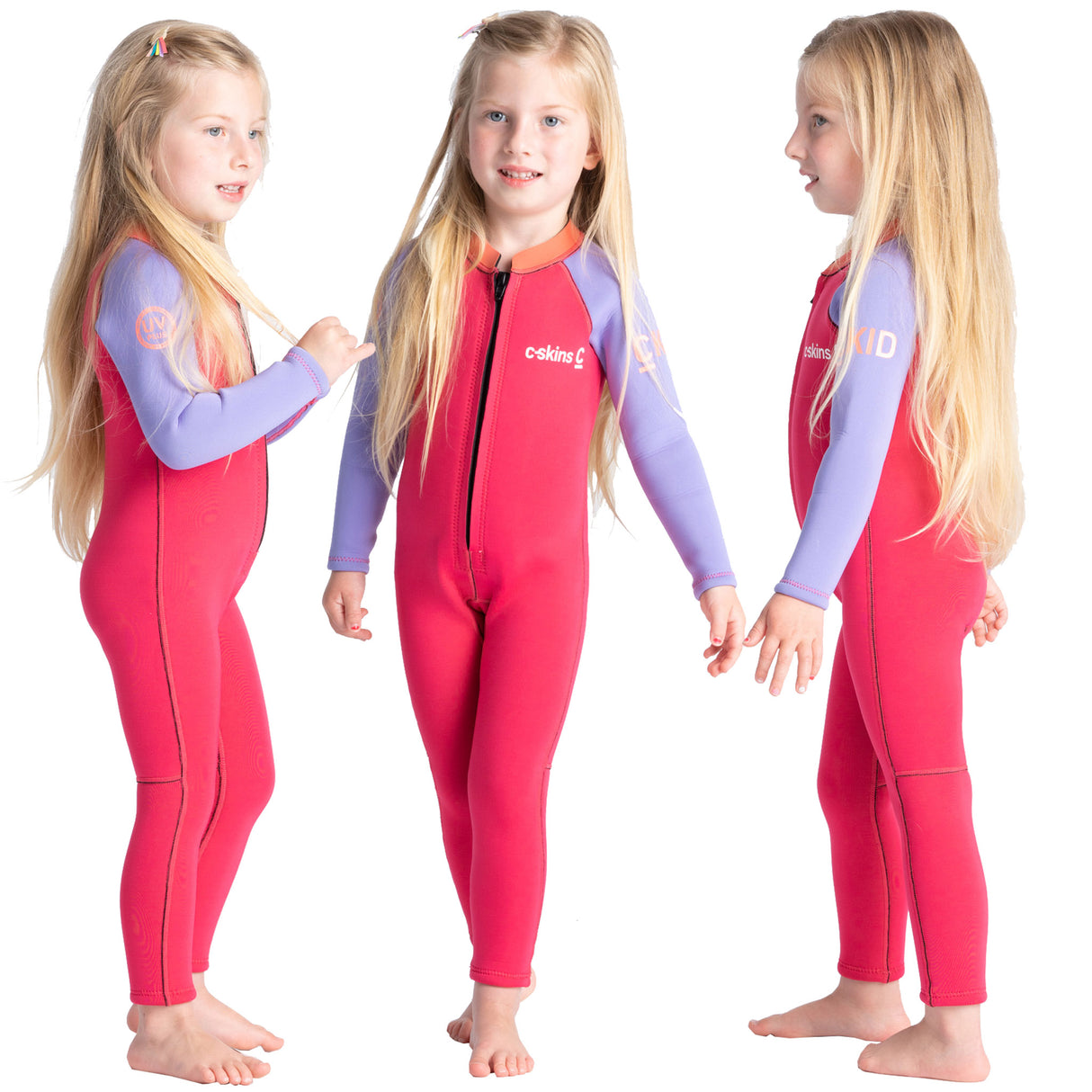 C-Skins Baby C-KID Steamer Wetsuit Lilac, Coral | Views