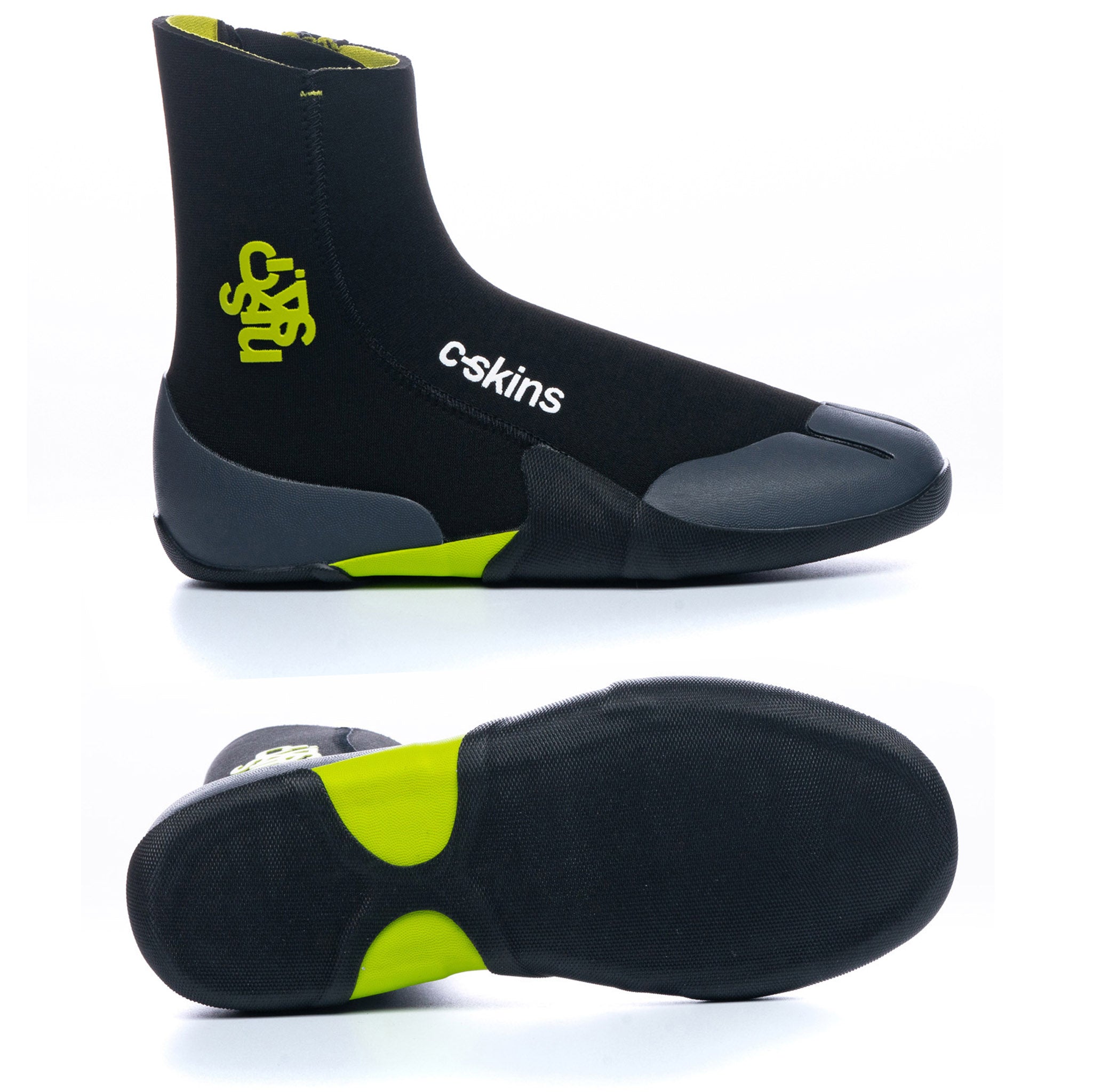 C-Skins Legend 5mm Junior Wetsuit Boots - Side and Sole