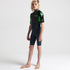 C-Skins Element Junior 3/2mm Shortie Wetsuit | Graphite Flo Modelled