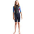 C-Skins Element Junior Boys and Girls 3/2mm Shortie Wetsuit | Slate/Magenta Front