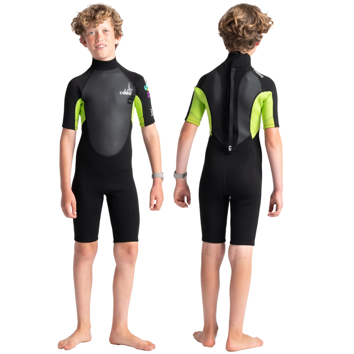 C-Skins Element 3:2 Junior Unisex Shortie Wetsuit