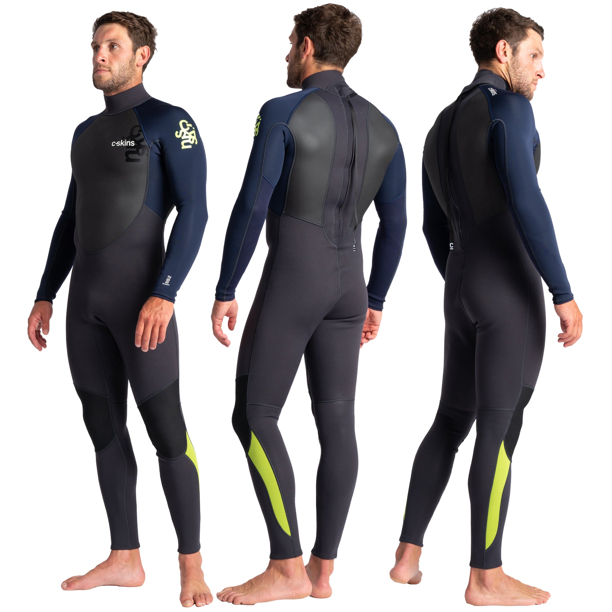 C-Skins Element 3/2mm Men's Wetsuit | Sides