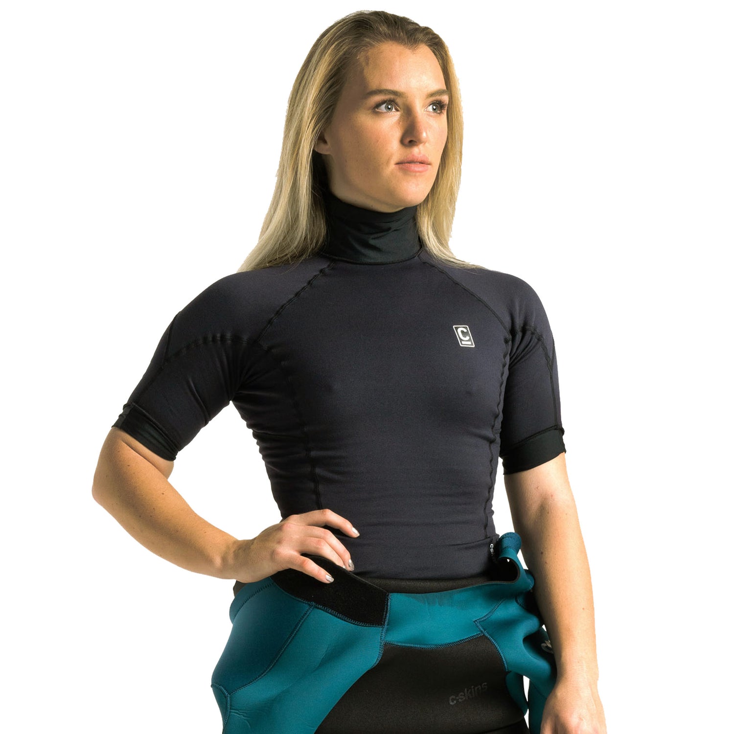 C-Skins Women's HDi Thermal Skins Short Sleeve Base Layer Top