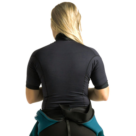 C-Skins Women's HDi Thermal Skins Short Sleeve Base Layer Top | Back