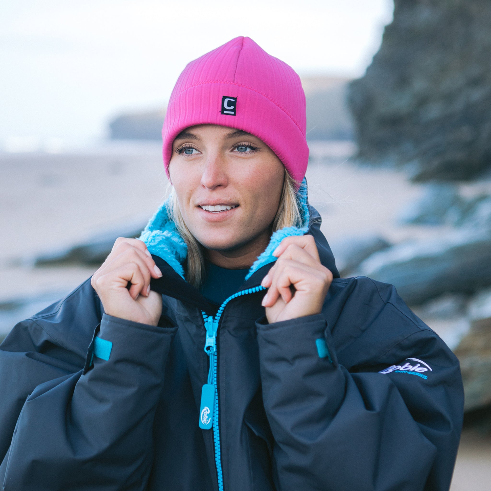 C-Skins Storm Chaser Beanie NEW 2mm Neoprene open water swim hat surf dippers eB C-Skins Storm Chaser Beanie NEW 2mm Neoprene open water swim hat surf dippers eB