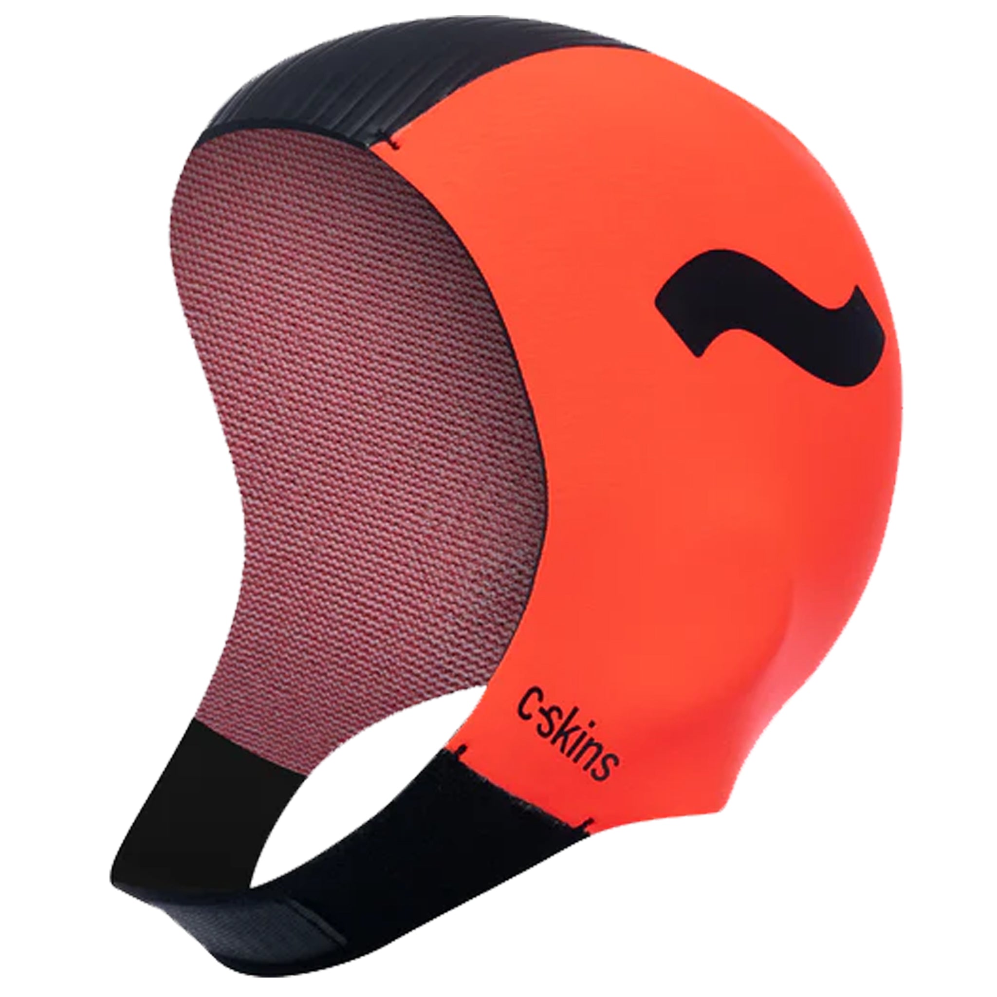 C-Skins Swim Research Freedom 3mm Thermal Swimming Cap - Black/Orange
