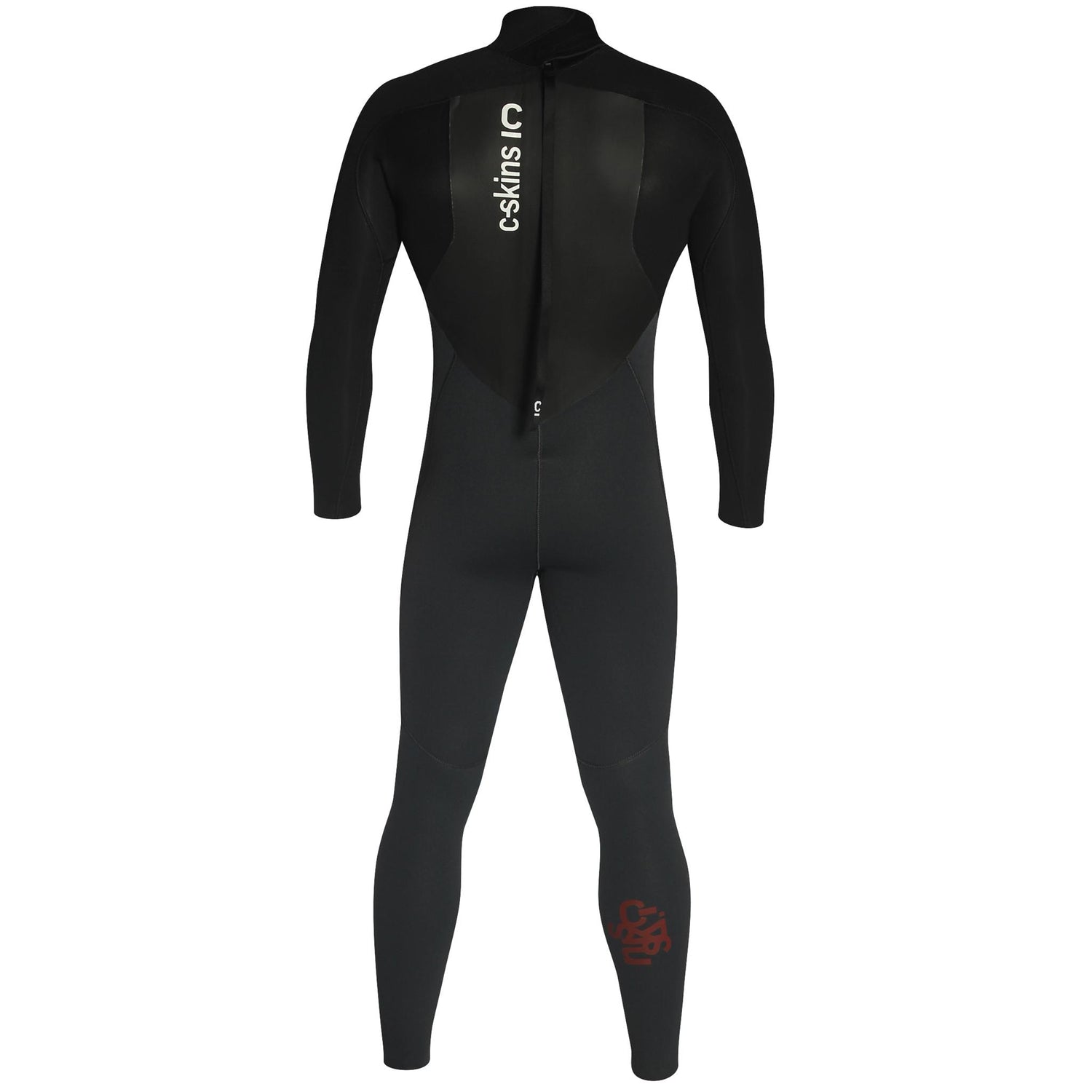  C-Skins Legend 4/3mm Wetsuit | Back Gunmetal/Black/Rust