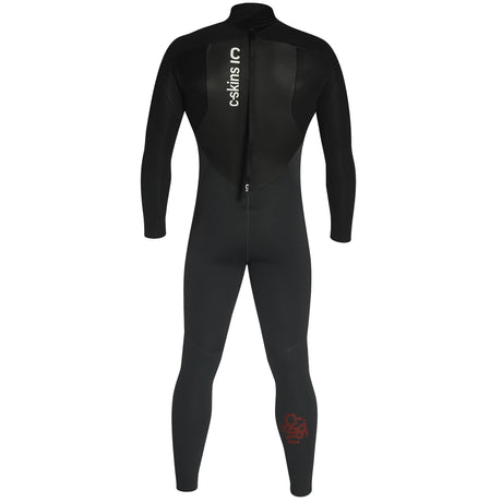  C-Skins Legend 4/3mm Wetsuit | Back Gunmetal/Black/Rust