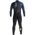  C-Skins Legend 4/3mm Wetsuit | Back Black/Bluestone/Lime