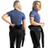 C-Skins UV Skins Rash X Women's Turtle Neck Short Sleeved Rash Vest | Back & Side