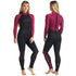 C-Skins Surflite 4/3mm Women's Wetsuit Raven Black/Wine