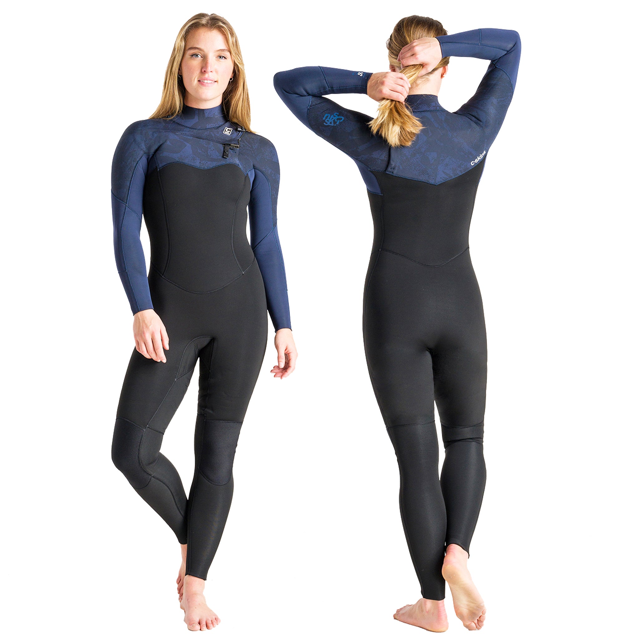 C-Skins Solace 4/3mm Women's Chest Zip Wetsuit – Watersports Warehouse