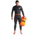 C-Skins Swim Safety Buoy 28L Dry Bag | Modeled