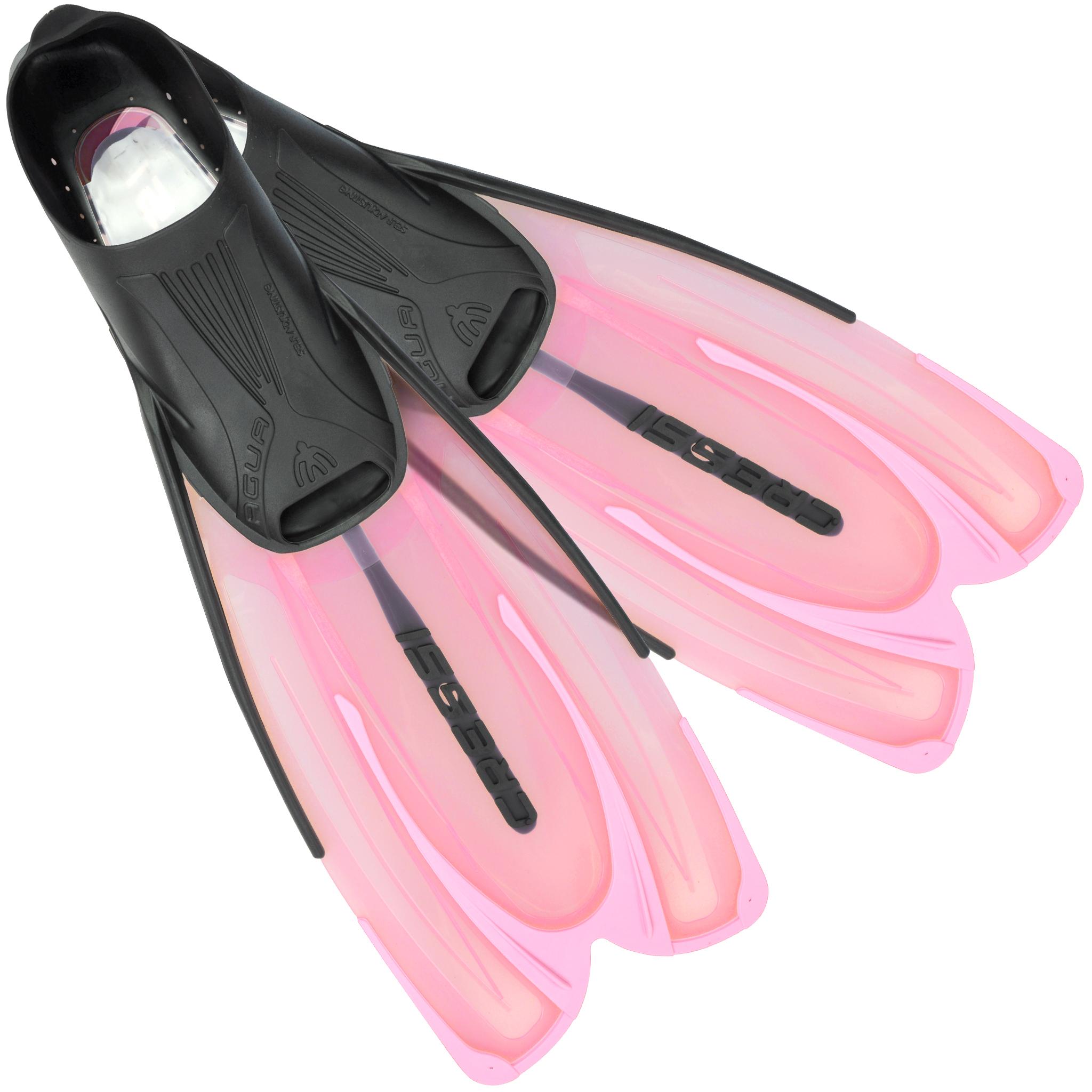 Cressi Agua Adult & Junior Snorkelling Fins | Pink