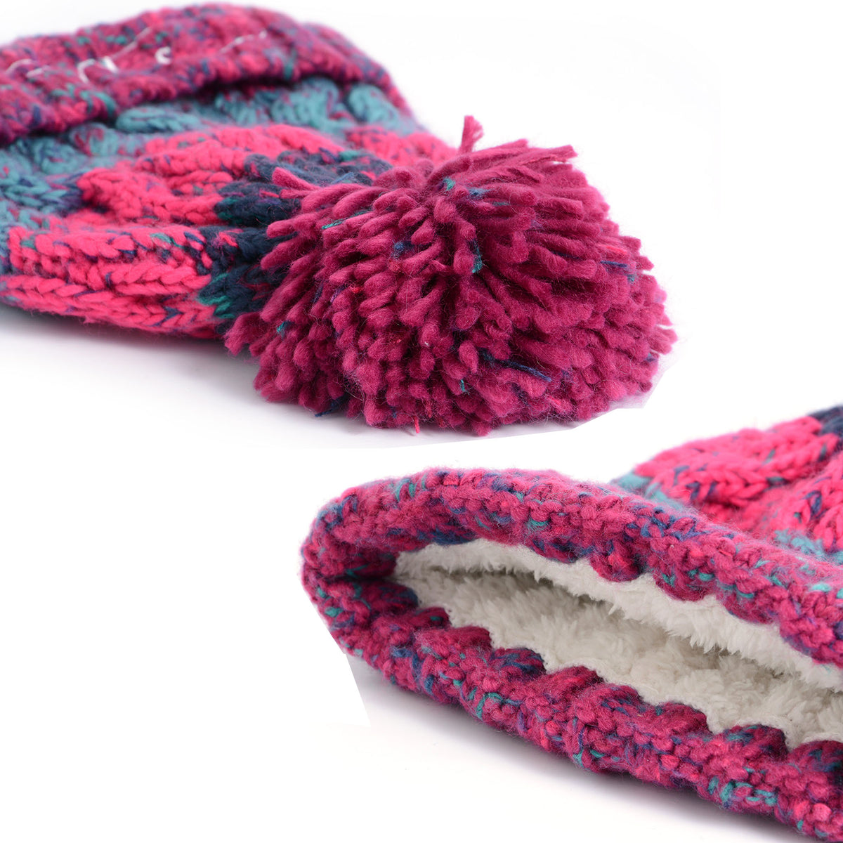 Charlie McLeod Knitted Beanie Bobble Hat | Berry Views