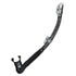 Cressi Alpha Ultra Dry Snorkel - Black/Black