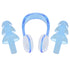 Cressi Ear Plugs & Noseclip Set | Blue