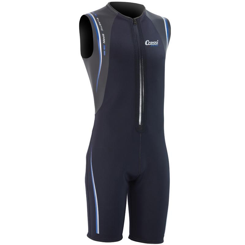 Cressi Termico Men's Swimming Shortie | Short Leg & Sleeveless Swim Suit