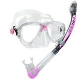 Cressi Marea Dry Snorkelling Set | Pink