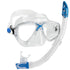 Cressi Marea Gamma Adult Snorkelling Combo | Blue/Clear