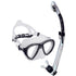Cressi Quantum Mask & Itaca Ultra Dry Snorkelling Combo | Clear/Black