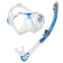 Cressi Penta & Alpha Snorkel Set | Blue