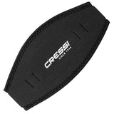Cressi Neoprene Mask Strap Cover | Black