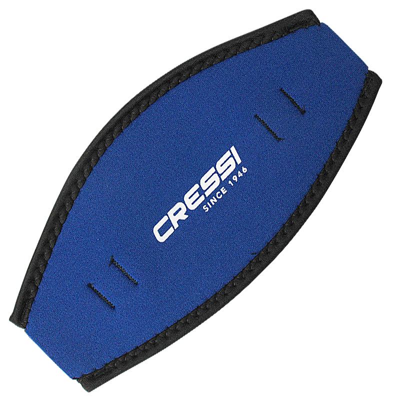 Cressi Neoprene Mask Strap Cover | Blue