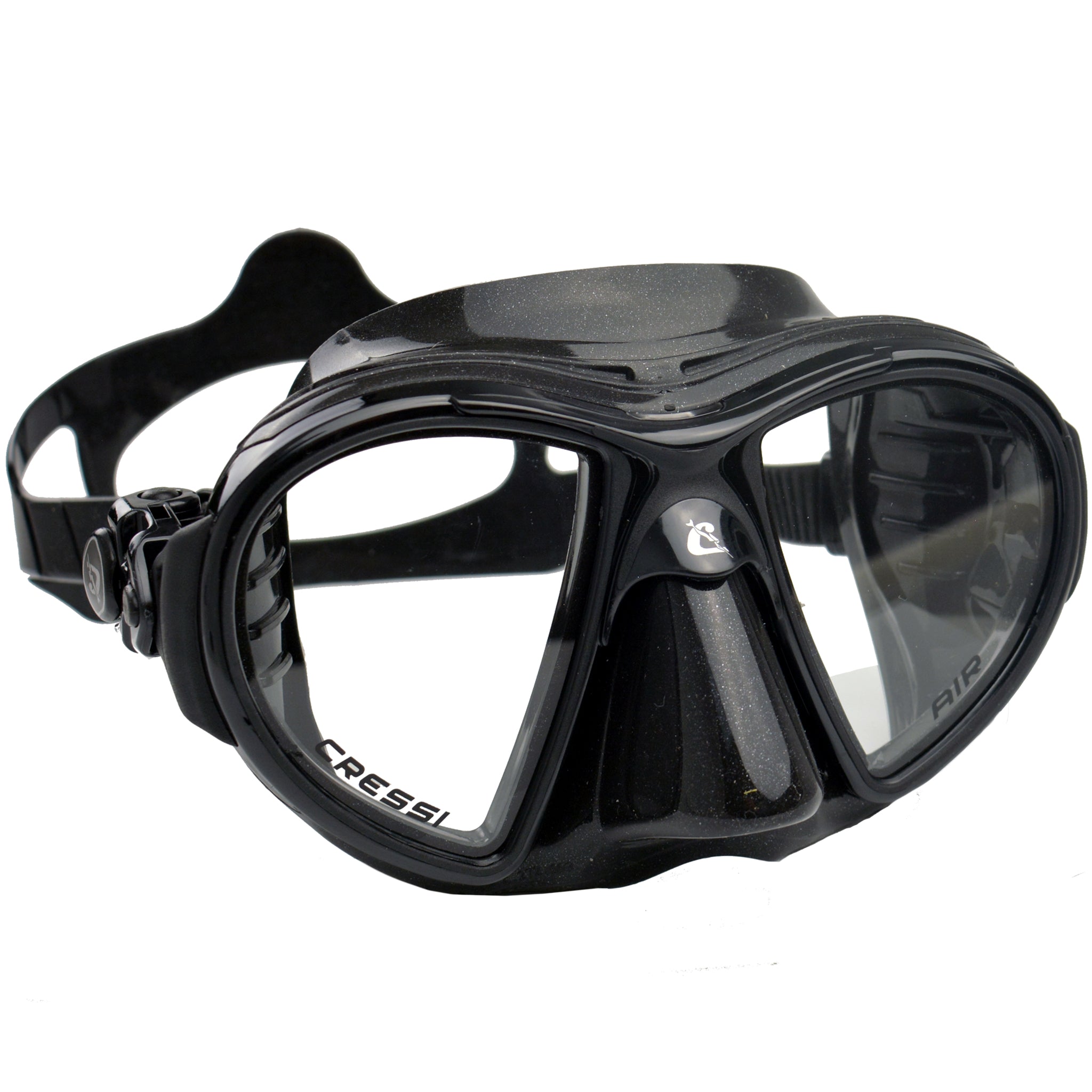 Cressi Air Black Diving Mask | Black/Black