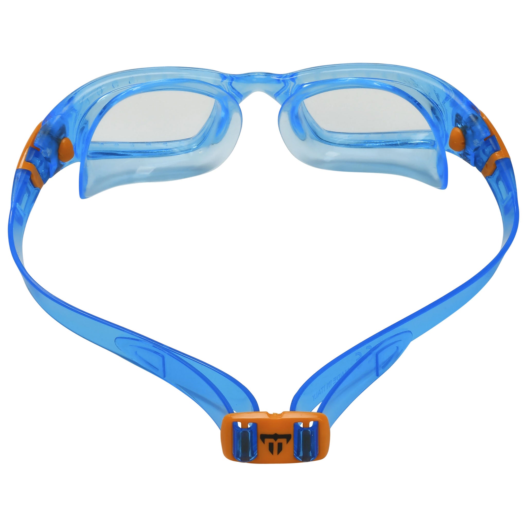 Phelps Tiburon Kid Swimming Goggles with Clear Lenses Blue Inside