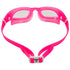 Phelps Tiburon Kid Swimming Goggles with Clear Lenses - Pink Inside