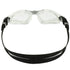 Aquasphere Kayenne Swimming Goggles Clear Lenses Black/Clear | Back