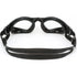 Aquasphere Kayenne Swimming Goggles Clear Lenses Black/Silver | Back