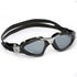 Aquasphere Kayenne Swimming Goggles Smoke Tinted Lenses | Black/Silver 