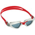 Aquasphere Kayenne Swimming Goggles Smoke Tinted Lenses | Grey/Red 