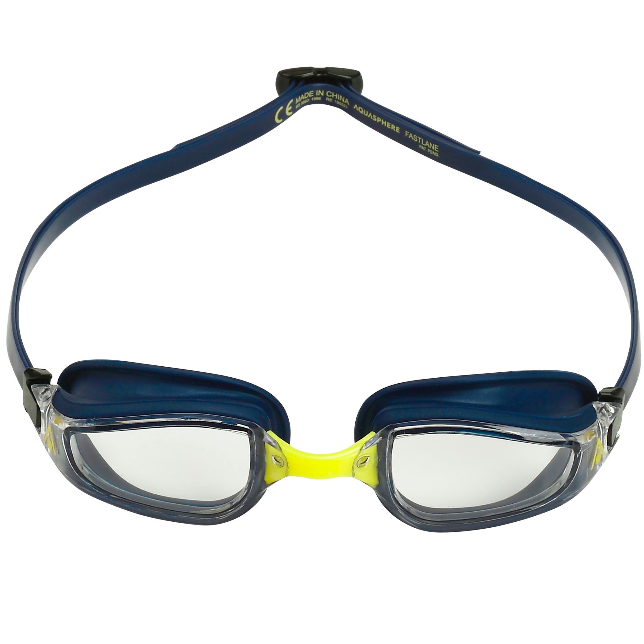 Aquasphere Fastlane Swimming Goggles Clear Lenses | Front