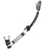 Cressi Itaca Ultra Dry Snorkel | Clear Black