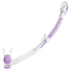 Cressi Corfu Snorkel Semi-Dry Purge | Lilac/White