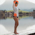 Orca High Visbility Rash Guard Long Sleeve | Female side
