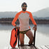 Orca High Visbility Rash Guard Long Sleeve | Male