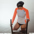 Orca High Visbility Rash Guard Long Sleeve | Female front